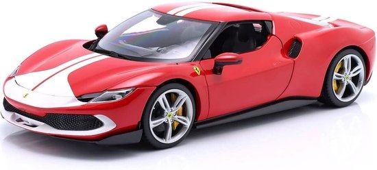 Ferrari 296 GTB Assetto Fiorano - 1:18 - Bburago van Merkloos