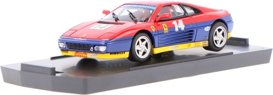 Ferrari 348 Challenge Bang Modelauto 1:43 1993 Fabian Peroni 9314 Schaalmodel van Ferrari