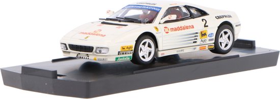 Ferrari 348 Challenge Bang Modelauto 1:43 1993 Gianni Giudici 9302 Schaalmodel van Ferrari