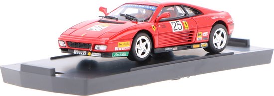 Ferrari 348 Challenge Bang Modelauto 1:43 1993 Piero Gobbi 9325 Schaalmodel van Ferrari