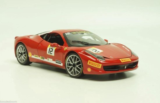 Ferrari 458 Challenge #12 - 1:18 - Hot Wheels van Ferrari