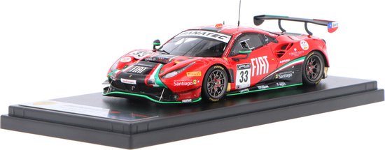 Ferrari 488 GT3 Evo Looksmart Modelauto 1:43 2021 Fabrizio Crestani / Benjamín Hites / David Perel van Ferrari