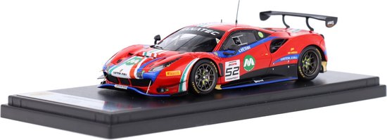 Ferrari 488 GT3 EVO Looksmart Modelauto 1:43 2023 Andrea Bertolini / Jef Machiels / Louis Machiels van Ferrari