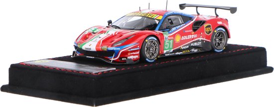 Ferrari 488 GTE Evo BBR Models Modelauto 1:43 2020 James Calado / Alessandro Pier Guidi / Daniel van Ferrari