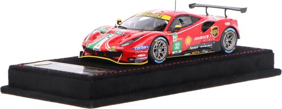 Ferrari 488 GTE Evo BBR Models Modelauto 1:43 2021 Sam Bird / Miguel Molina / Daniel Serra AF van Ferrari