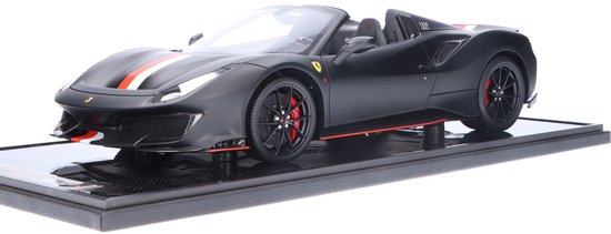 Ferrari 488 Pista Spider 'Open Roof' Charles Leclerc #16 BBR Models Modelauto 1:12 BBR1225CL van Merkloos