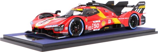 Ferrari 499P Hypercar Looksmart Modelauto 1:18 2023 Antonio Fuoco / Miguel Molina / Nicklas van Ferrari