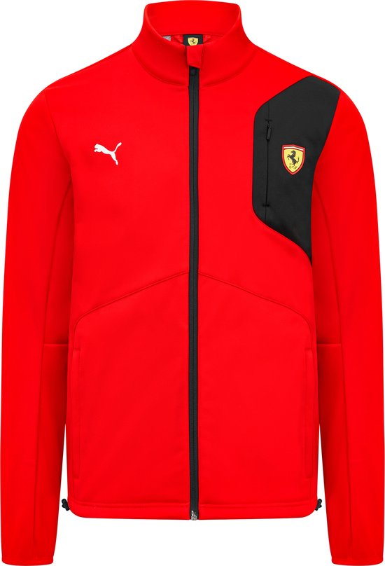 Ferrari Classic Softshell rood 2023 XXL - Teamline - Charles Leclerc - Carlos Sainz - Scuderia Ferrari van Ferrari