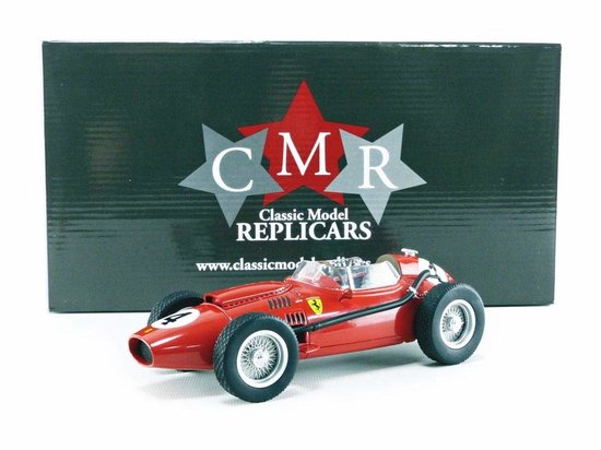 Ferrari Dino 246 #4 Weltmeister Frankreich GP 1958 - 1:18 - CMR Classic Model Replicars van Merkloos