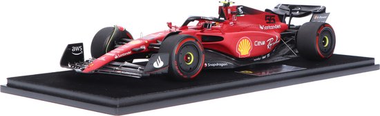 Ferrari F1-75 Looksmart Modelauto 1:18 2022 Carlos Sainz Scuderia Ferrari LS18F1042 Bahrain GP van Ferrari