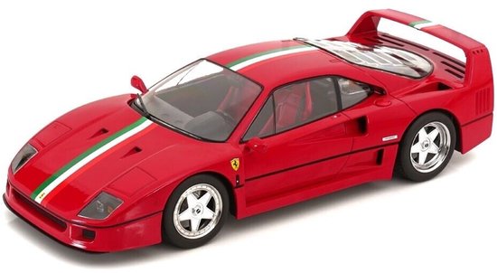 Ferrari F40 (Italia Design + Red Seats) - 1:18 - KK Scale van KK Scale