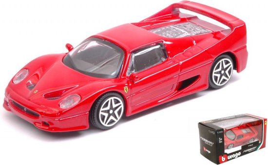 Ferrari F50 Race & Play 1:43 rood van Ferrari