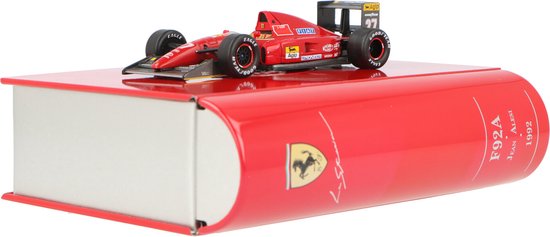 Ferrari F92A Ixo Modelauto 1:43 French GP Jean Alesi Scuderia Ferrari SF18/92 Schaalmodel van Ferrari