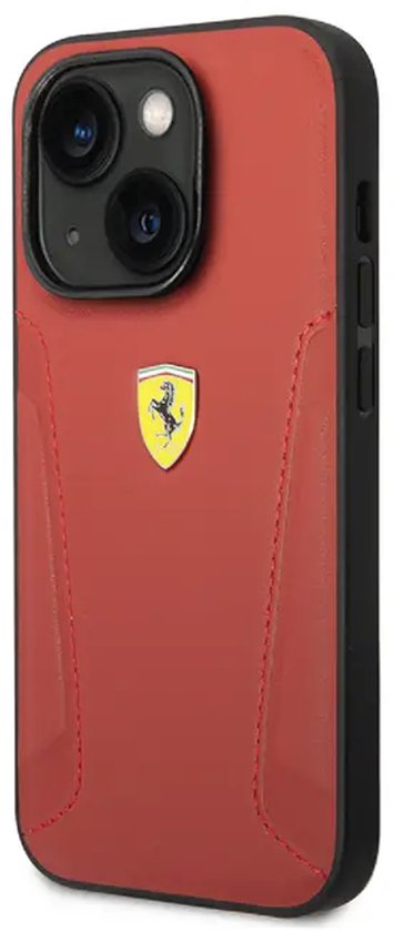 Ferrari iPhone 14 & 13 Back cover case - Red van Ferrari