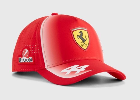 Ferrari Lewis Hamilton Cap 2026 - Ferrari F1 Cap - Lewis Cap van Merkloos
