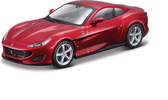 Ferrari Portofino 2018 (Rood) 1/43 Atlas - Modelauto - Schaalmodel - Model auto van Merkloos