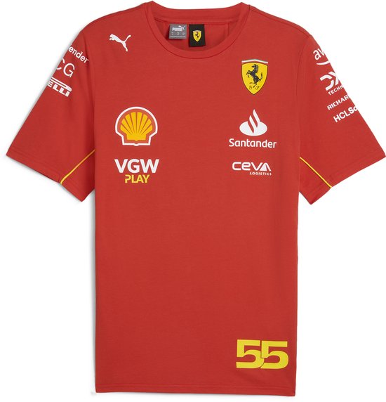Ferrari Sainz Shirt 2024 L - Carlos Sainz - Scuderia Ferrari - Formule 1 van Ferrari