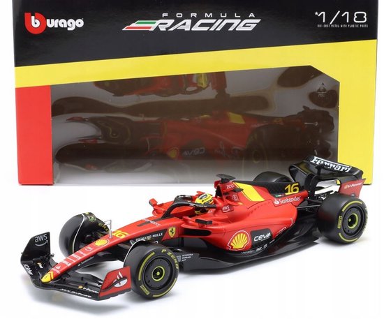 Ferrari SF-23 #16 (C.Leclerc) - 1:18 - Bburago van Merkloos