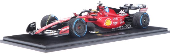 Ferrari SF-23 Looksmart Modelauto 1:18 2025 Lewis Hamilton Scuderia Ferrari LS18F1073 Fiorano Test van Looksmart