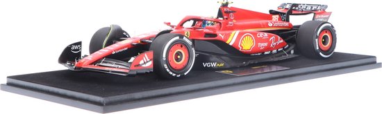 Ferrari SF-24 Looksmart Modelauto 1:18 2024 Oliver Bearman Scuderia Ferrari LS18F1058 Saudi Arabia van Looksmart