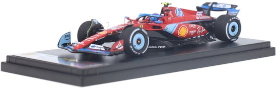 Ferrari SF-24 Looksmart Modelauto 1:43 2024 Carlos Sainz Scuderia Ferrari LSF1062 Miami GP Miami van Looksmart
