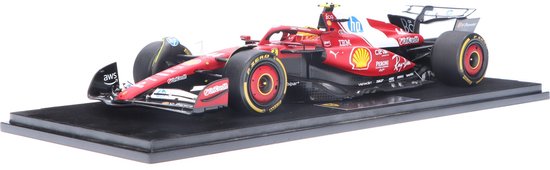 Ferrari SF-25 Looksmart Modelauto 1:18 2025 Lewis Hamilton Scuderia Ferrari LS18F1074 Chinese GP van Merkloos