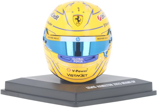 Ferrari SF-25 Looksmart Modelauto 1:5 2025 Lewis Hamilton Scuderia Ferrari LSHEL015 Miami GP van Merkloos