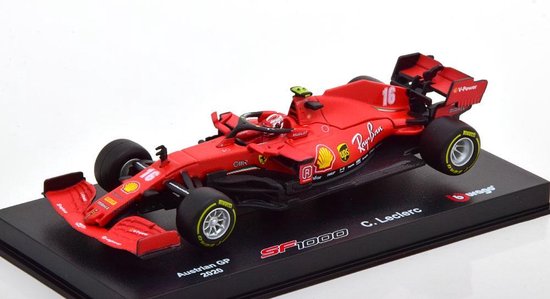Ferrari SF1000 GP Austrian 2020 C.Leclerc 1-43 Burago Racing Series van Ferrari