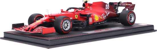 Ferrari SF21 BBR Models Modelauto 1:18 2021 Carlos Sainz Jr. Scuderia Ferrari BBR211855DIEDRY Gran van Ferrari