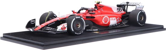 Ferrari SF23 Looksmart Modelauto 1:18 2023 Carlos Sainz Scuderia Ferrari LS18F1050 Las Vegas GP van Looksmart