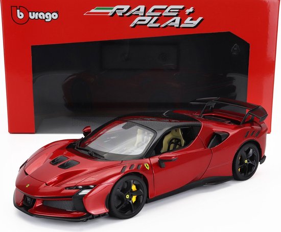 Ferrari SF90 XX Stradale modelauto 1:18 rood van Ferrari
