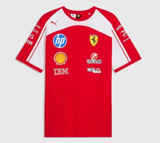 Ferrari Teamline Shirt 2026 3XL - Lewis Hamilton - Charles Leclerc - Formule 1 van Merkloos