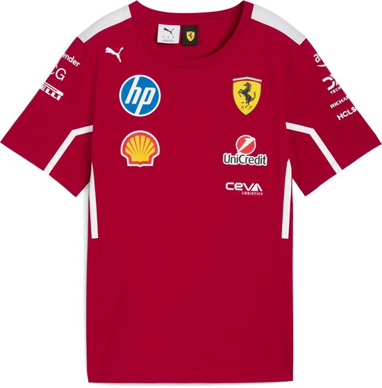 Ferrari Teamline T-shirt XL - Lewis Hamilton - Charles Leclerc van Ferrari