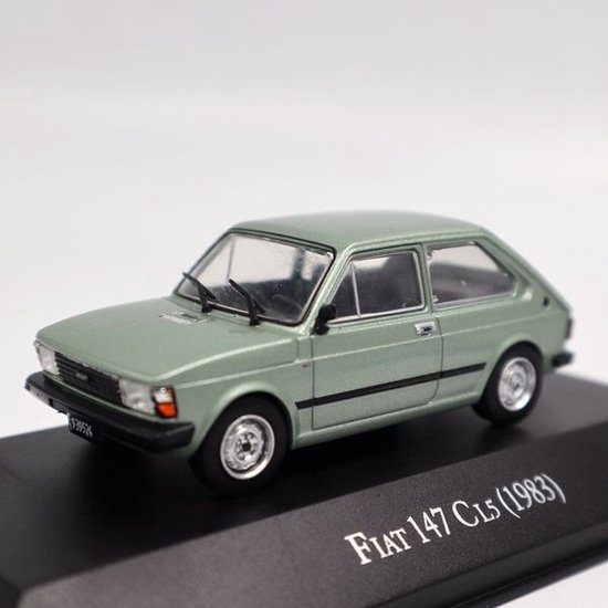 Fiat 147 CL5 1983 green metallic 1:43 van Fiat