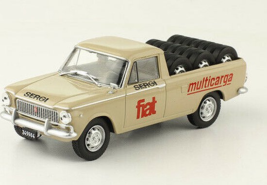 Fiat 1500 Multicarga - Sergi Automotores 1965 grey  1:43 van Fiat