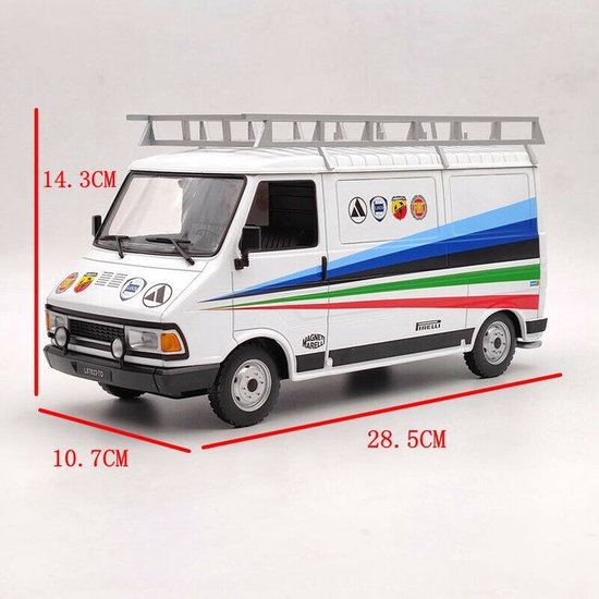 Fiat 242-Technic Abarth Assistance 1980 - 1:18 - IXO Models van Fiat