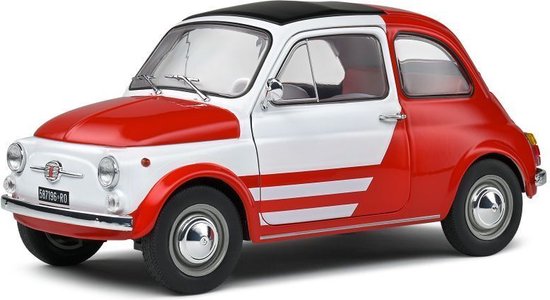 Fiat 500 Robe Di Kappa 1965 Rood / Wit van Fiat