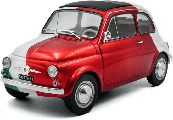 Fiat 500 Tribute to Italia 1:18 Solido S1801409 van Merkloos