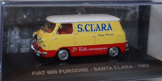 Fiat 600 FURGONE SANTA CLARA 1962 1:43 van Fiat
