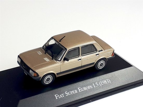 Fiat Super Europa 1.5 1983 beige metallic  1:43 van Fiat