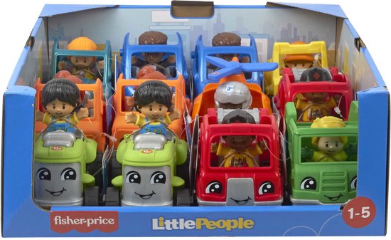 Fisher-Price Little People Small Vehicle Assortment van Merkloos