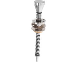 Flipperkast Hendel - Spel Bediening - Verbeterde Spelervaring - Precisie Alloy Constructie - 16.8 cm Lengte - Zilver
