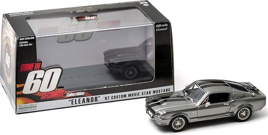Ford Custom Mustang 'Eleanor' 1967 - 1:43 - Greenlight van Ford