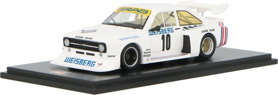Ford Escort II RS #10 T. Hezemans DRM 1977 - Spark modelauto 1:43 van Ford