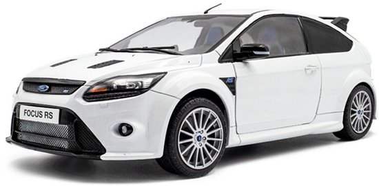 Ford Focus RS MK2 Pack RS Plus '09, wit (Frozen White) Solido schaal 1:18 van Solido