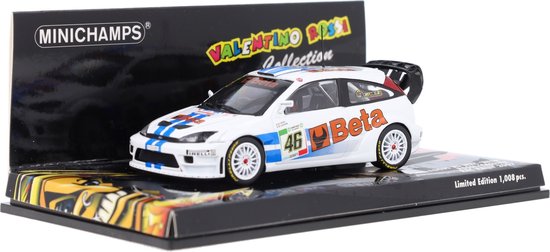 Ford Focus RS WRC 'Beta' #46 Rac Monza Rally 2007 - 1:43 - Minichamps van Ford