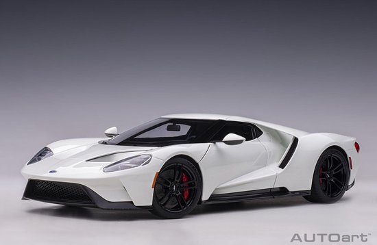 Ford GT - 2017, Frozen White - AutoArt 1/18 van Ford
