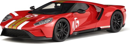 Ford GT Heritage Edition Alan Mann red 2022, GT Spirit GT883 van Ford