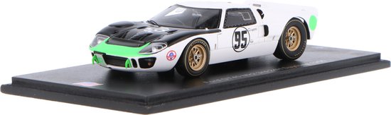 Ford GT40 Mk2 Spark Modelauto 1:43 1966 Walt Hansgen / Mark Donohue Holman & Moody US256 24H van Ford