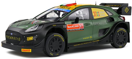 Ford Puma Rally 1 New Zealand '22 #7 Bertelli/Scattolin Solido schaal 1:18 van Solido
